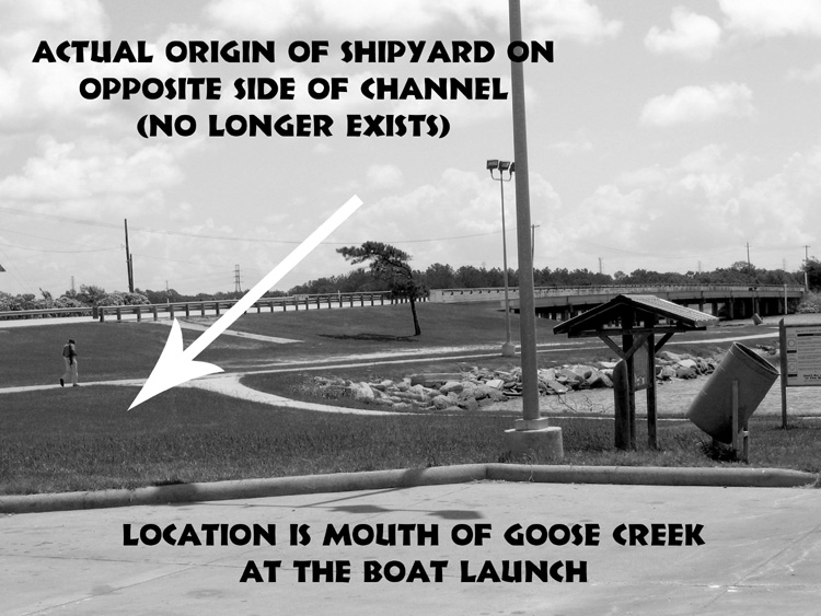 Baytown Confederate Naval Works of Goose Creek Texas History